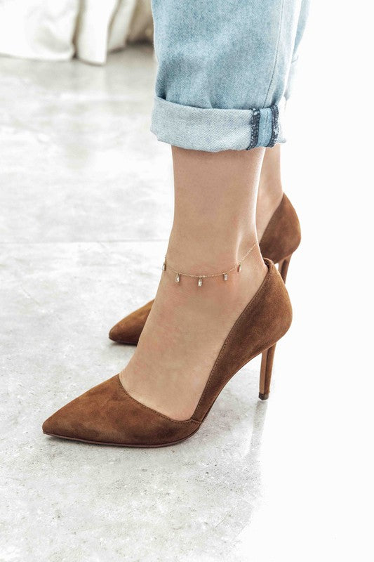 Rhinestone Anklet