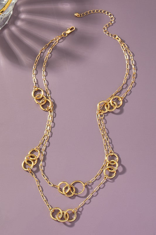 Hoops Chain Necklace